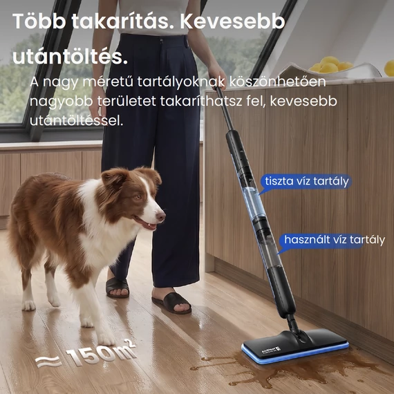 Proscenic GoMop Vezeték Nélküli Elektromos Felmosó