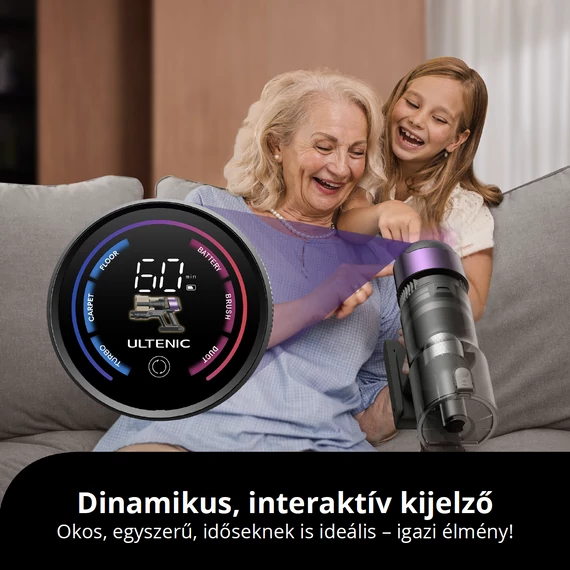 Ultenic U20 Vezeték Nélküli Porszívó